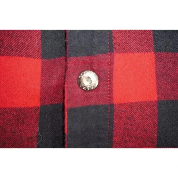 Tommy Bahama Kids Sherpa Lined Flannel Jacket Youth XXL (16) Buffalo Plaid - Picture 8 of 12